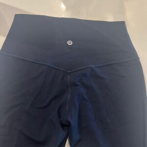 Navy Blue Lululemon Align Leggings